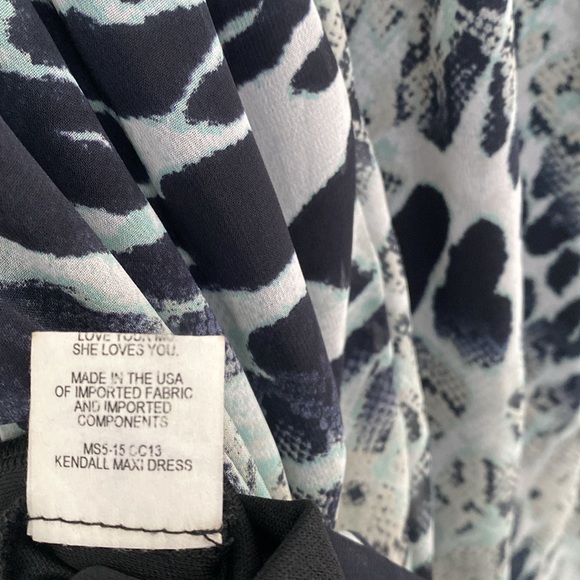 Show Me Your MuMu Kendall Maxi Cobra Cat Print Dress - Picture 9 of 12